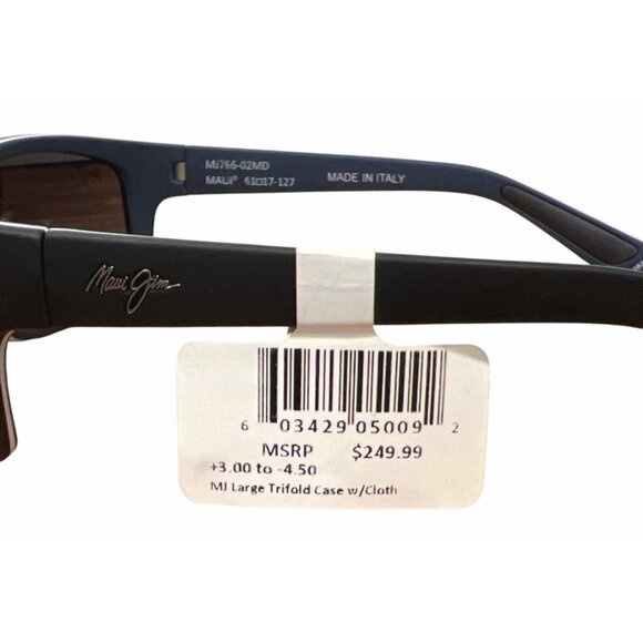 NEW MAUI JIM Kanaio Coast Polarized Sunglasses Model 766-02MD - Picture 2 of 8